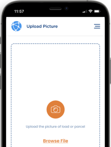 Photos of delivered parcels