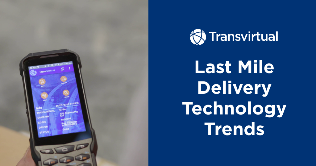 last mile delivery technology trends