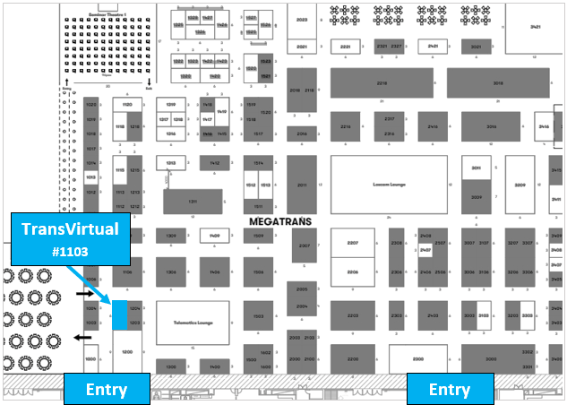 MegaTrans Expo 2022 Map