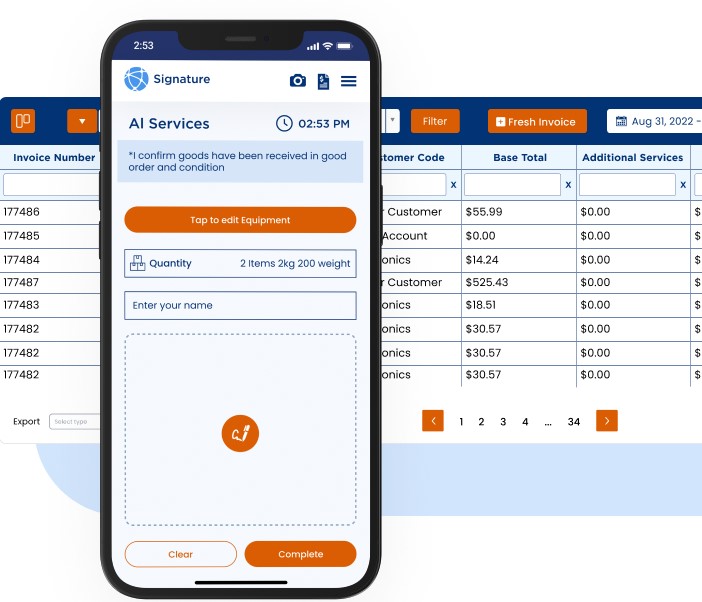 Automated Invoicing for Logistics