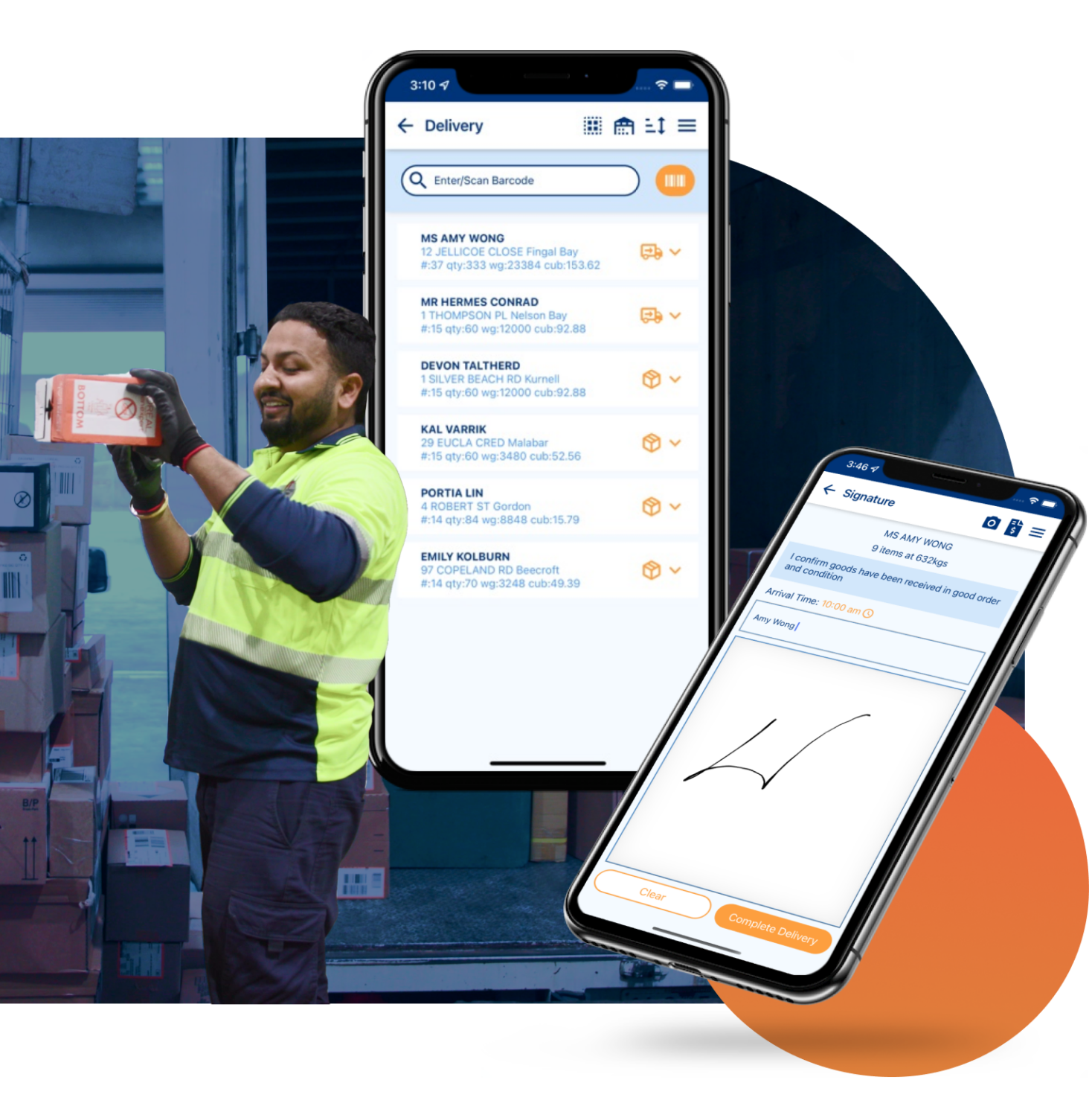 Optimal Driver Route Planning for Delivery Management in Logistics