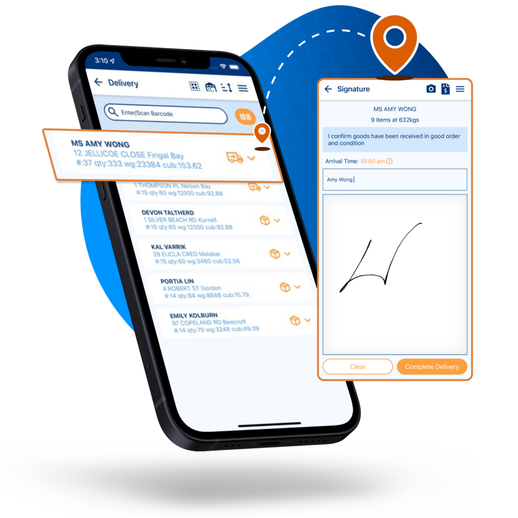 Smart Transport Solutions Real-Time Tracking and Secure Proof of Delivery