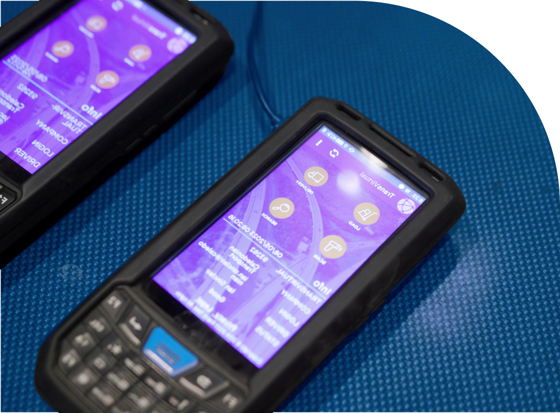 barcode scanners equipped with logistics software for tracking and managing inventory