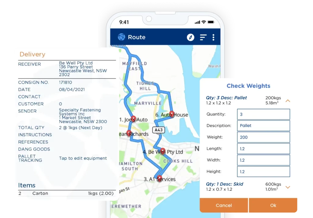 fleet data - consignment allocation