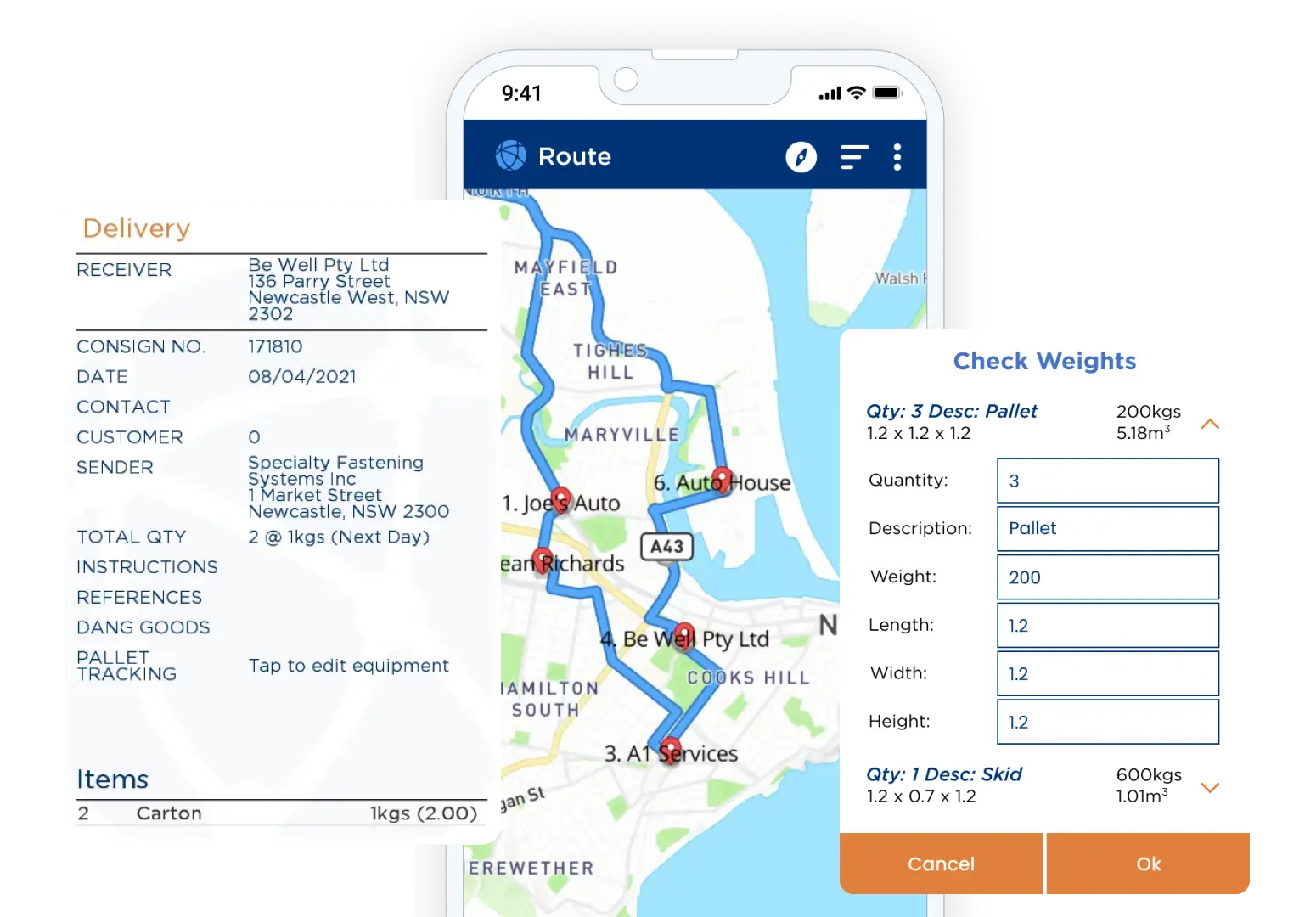 fleet data - consignment allocation