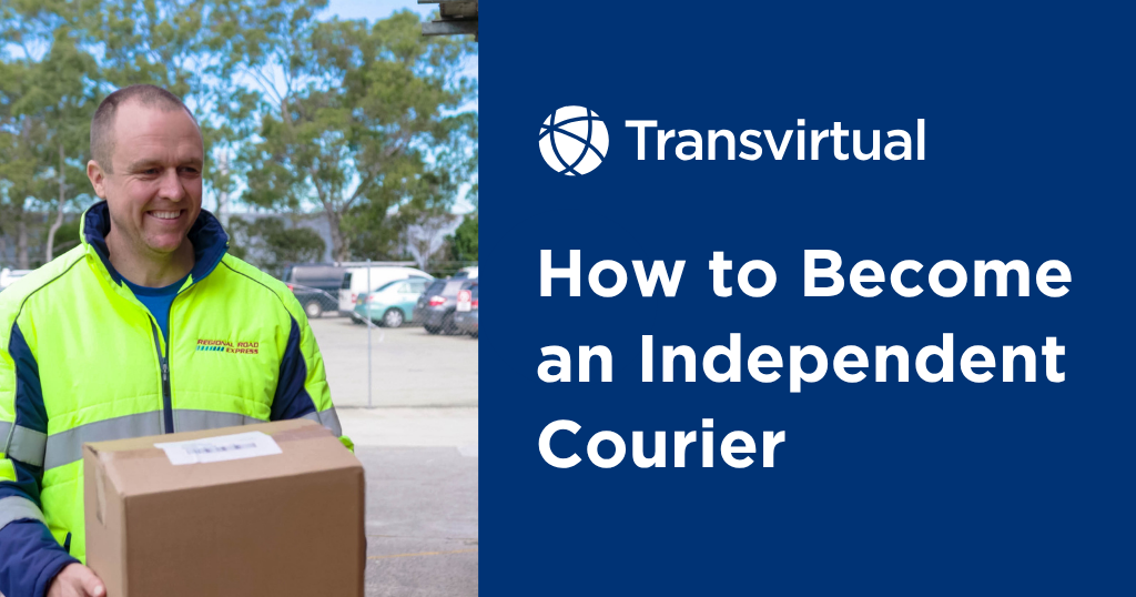 how to become an independent courier