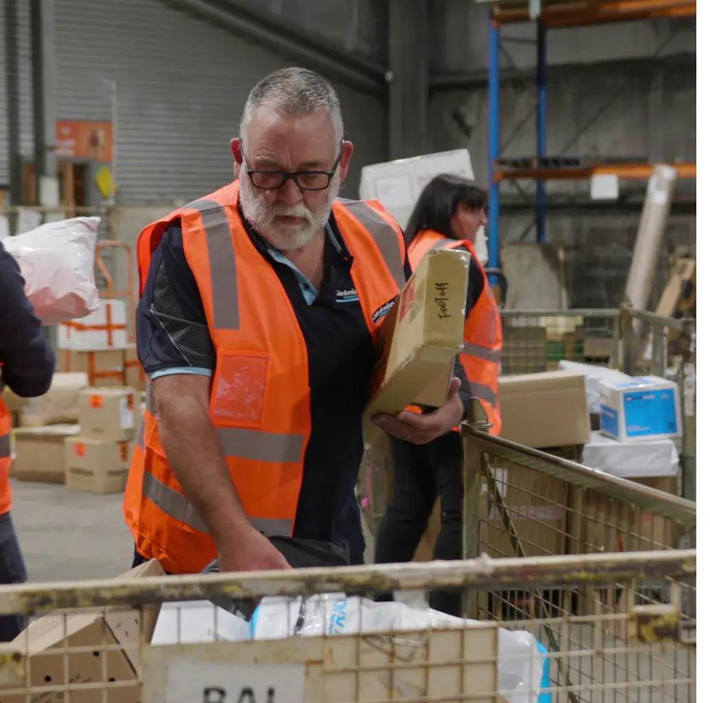 photo of caledonian transport employee