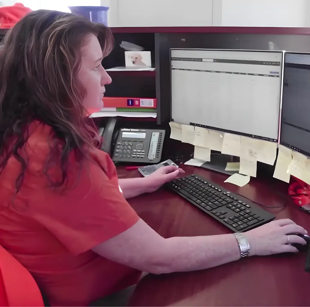 photo of caledonian transport employee