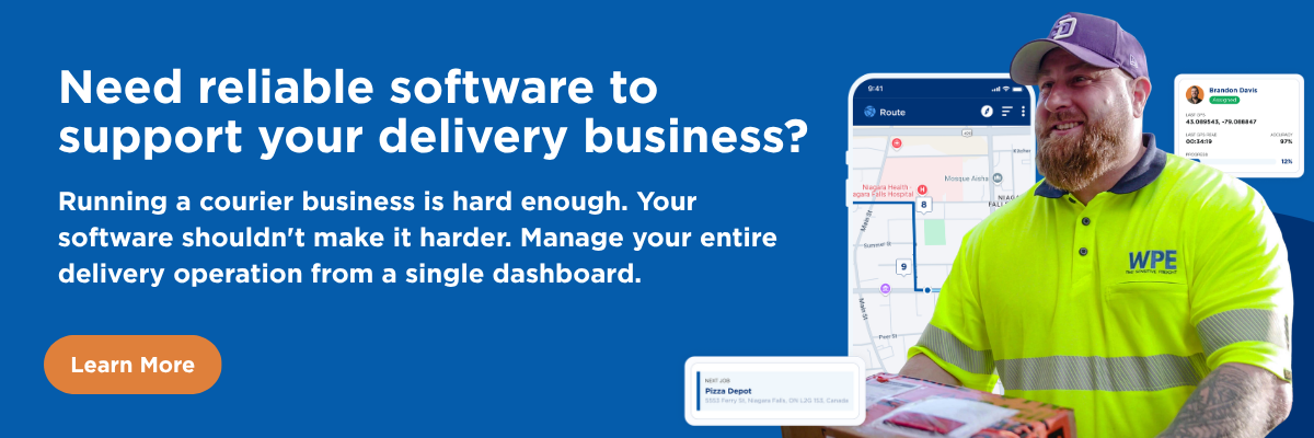 courier software banner