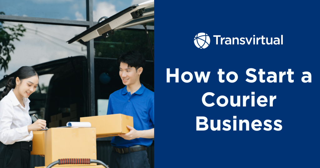 how to start a courier business