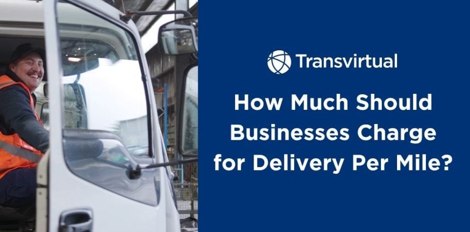 charging delivery per mile