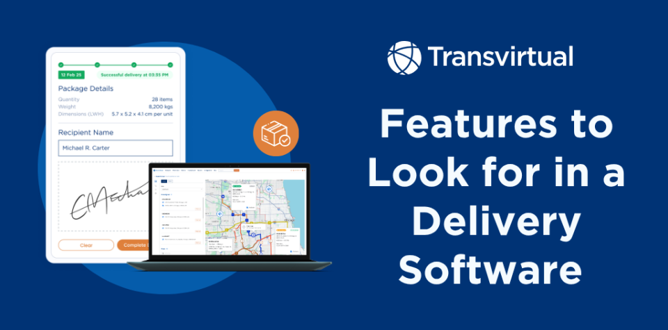delivery software features