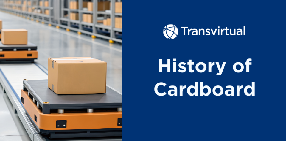 history of cardboard