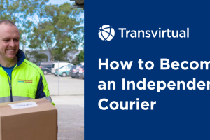 how to become an independent courier