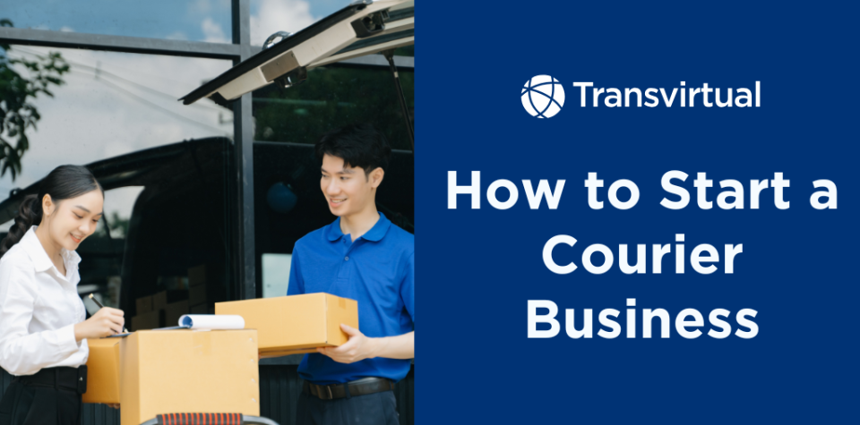 how to start a courier business