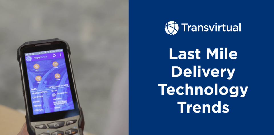 last mile delivery technology trends