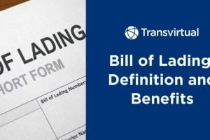 bill of lading definition