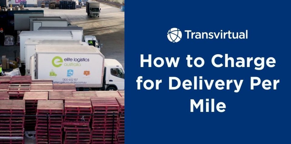 how to charge delivery per mile