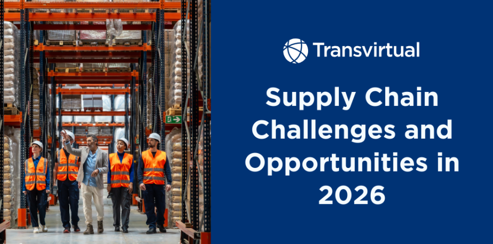 supply chain challenges and opportunities 2026