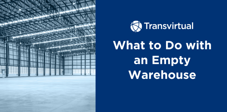 what to do with an empty warehouse